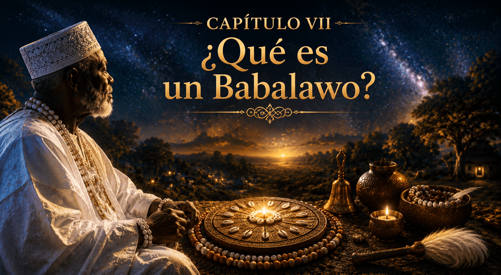 CAPÍTULO VII
¿Qué es un Babalawo?
